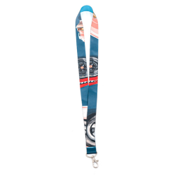 Air|Water lanyard - Warsaw, Poland - blue