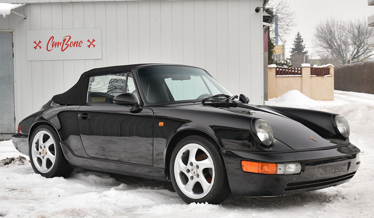 SOLD – Porsche 911 Carrera 3.2 Cabrio, 1985, 164.500 km