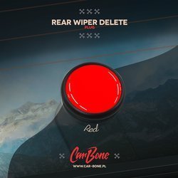 Rear wiper delete plug – plain – for 964/993/924/944/968