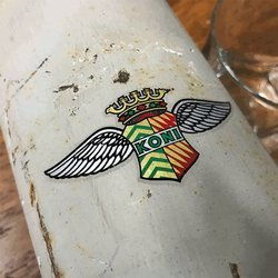 Koni crown shock water decal (1950 – 1967)