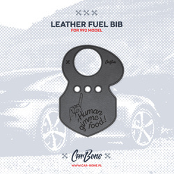 Leather Fuel Bib (Gas Flap) for 992 Model