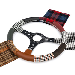 Steering wheel reupholstery / rewrapping service