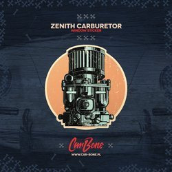 Carburetor Vintage Sticker – Zenith