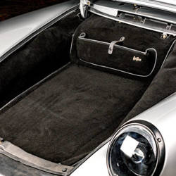 Velour / Silver knit Trunk Mat