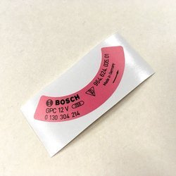 Bosch Oil Cooler Fan decal 964, 993 PINK (1989-1997)