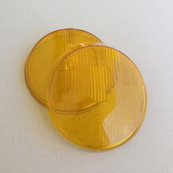 H1 Headlights Asymmetric Glass Lenses LHD