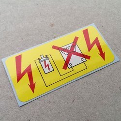 Coil Decal for F-model & G-model (1969 – 1983)