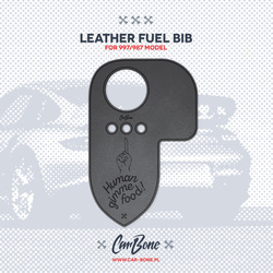 Leather Fuel Bib (Gas Flap) for 997/987 Models