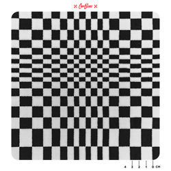 Pasha Fabric - BLACK/WHITE