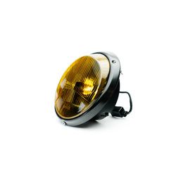 Bi-LED headlights BLACK + H4 Bosch Yellow Lens (set of 2)