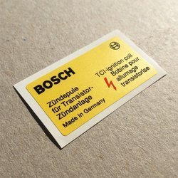 Bosch Coil Decal for 964 (1989 – 1994)