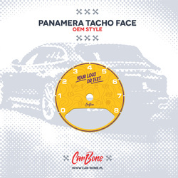 Custom - Gauge face tachometer – for Panamera (971) (2017- )