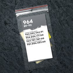 Technical decals set – 964 (1989 - 1994)