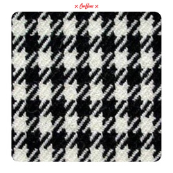 Pepita Fabric - 18065 BLACK/WHITE