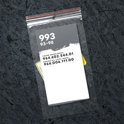 Technical decals set – 993 (1993-1998)