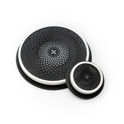 CarBone Sound Guards - Speaker covers for 2 tweeters and 2 main speakers - Silver