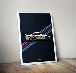 Poster of 935 with martini livery #1, vertical