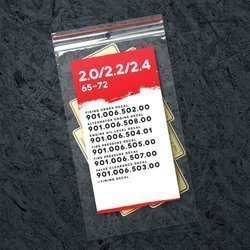 Technical decals set for 2.0/2.2/2.4 (1965-1973)
