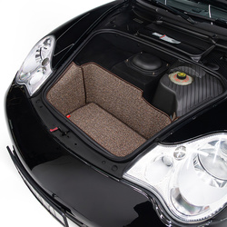 996 C4  - 911 Trunk Mat Liner (1997-2004) - Brown Houndstooth