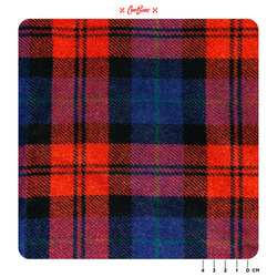 Tartan Plaid Fabric -  18217 RED/BLUE