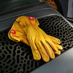 CarBone leather working gloves