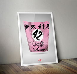 Gozzy Kremer famous livery hood poster