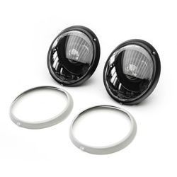 Headlight Trim Ring for Bi-LED headlights, F/G-model (EU-spec) and 964 - Grey primer