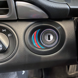 Ignition switch cover decal for 997 (2005 - 2013)