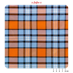 Tartan Plaid Fabric - GULF themed