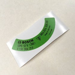 Bosch Oil Cooler Fan decal 964, 993 GREEN (1989-1997)