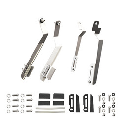 Clamps for CarBone Roof Rack Targa (Silver)