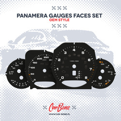 Gauge faces set – for Panamera (970) (2009-2016)