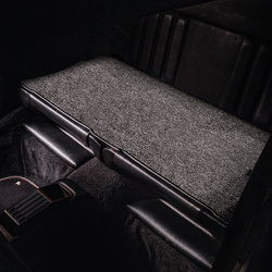 Boucle rear seats cover