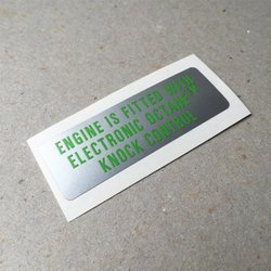 Knock Control decal for 993 (1993 – 1998)