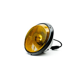 Bi-LED headlights GREY + H4 Bosch Yellow Lens (set of 2)